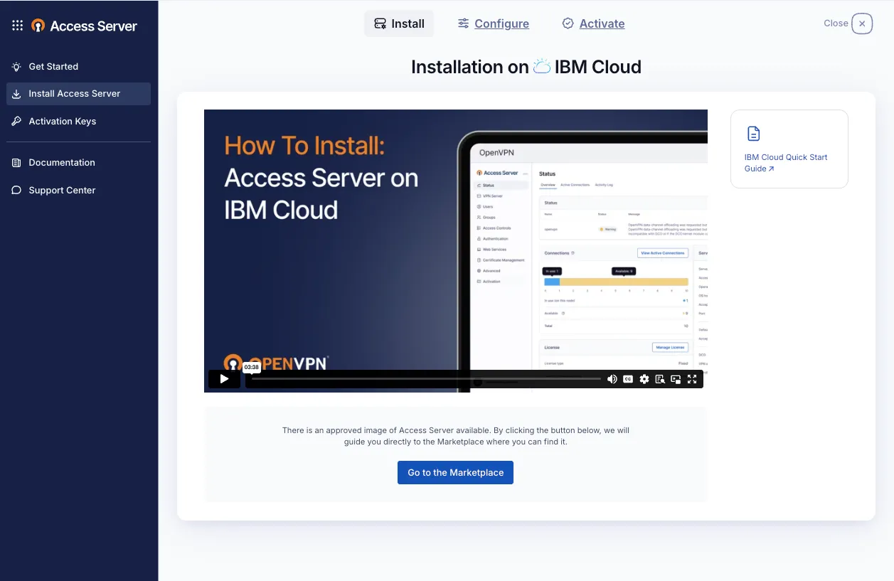 Get OpenVPN Activation Key